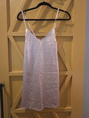 EKOUAER Tan Mini Slip Dress Size Small Like New